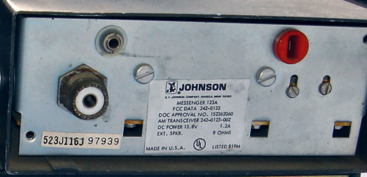 Johnson Messenger 123A-Special Edition